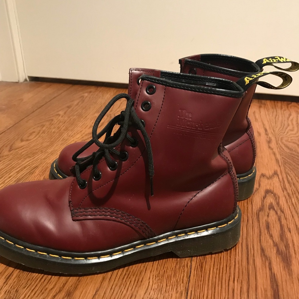 Doc Martens maroon NEVER WORN
